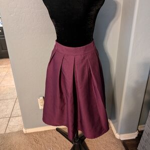 Plum Skirt